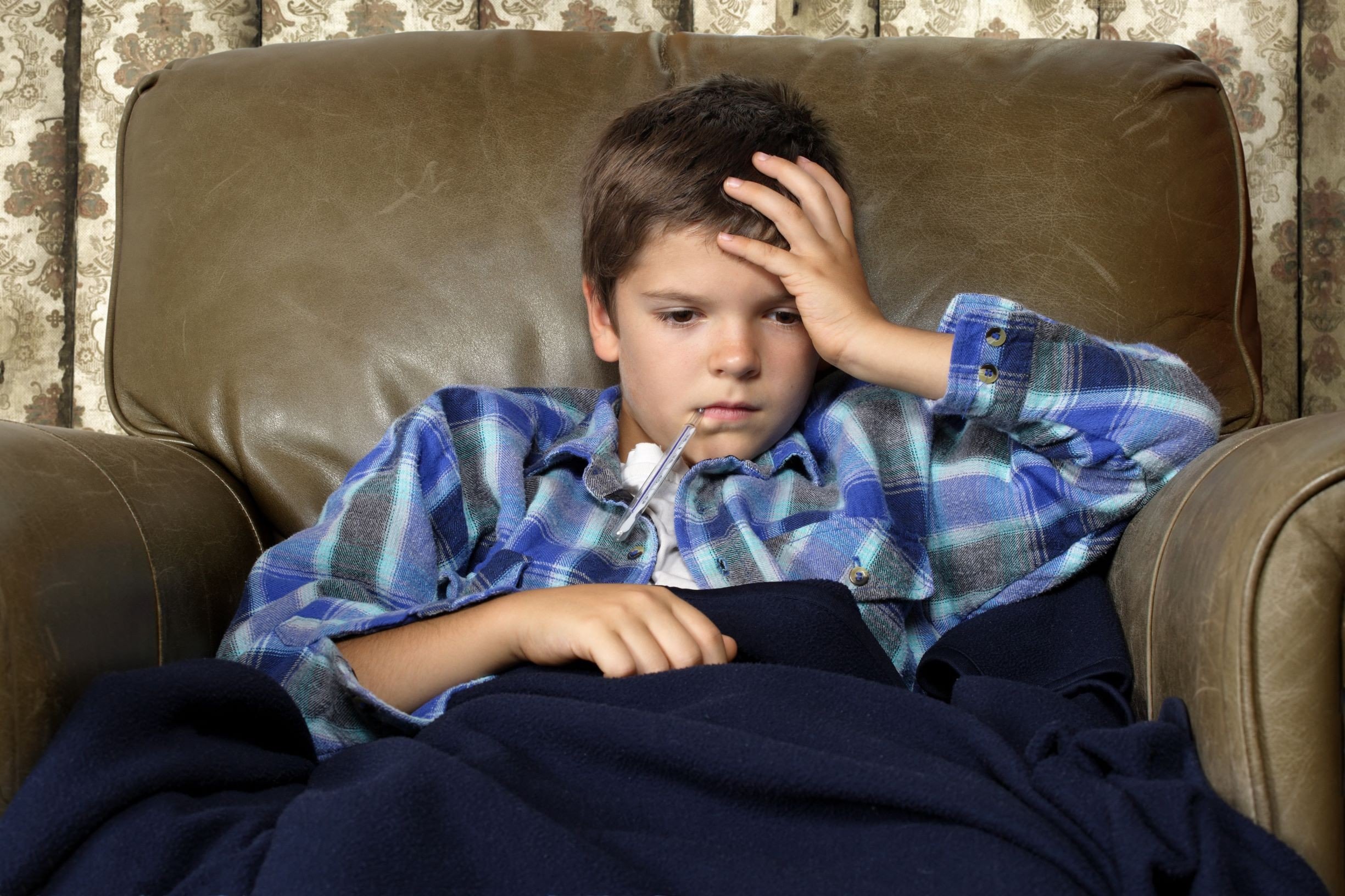 Como entreter as crianças quando estão constipadas?